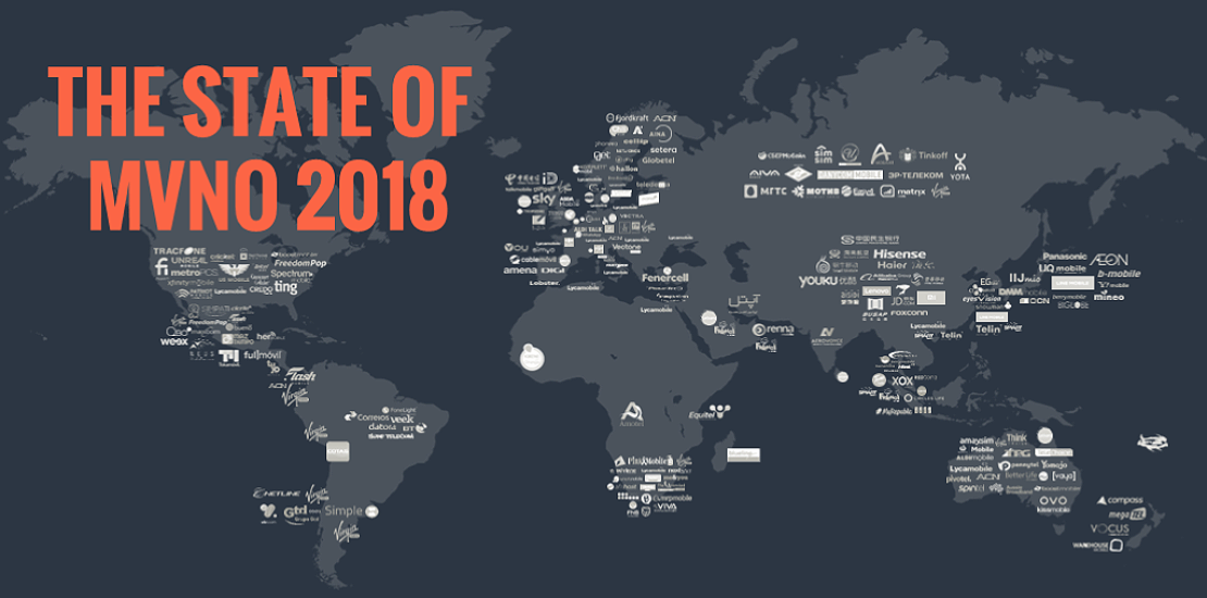 The state of MVNO in 2018 – More than 1,300 active MVNOs in 80 countries